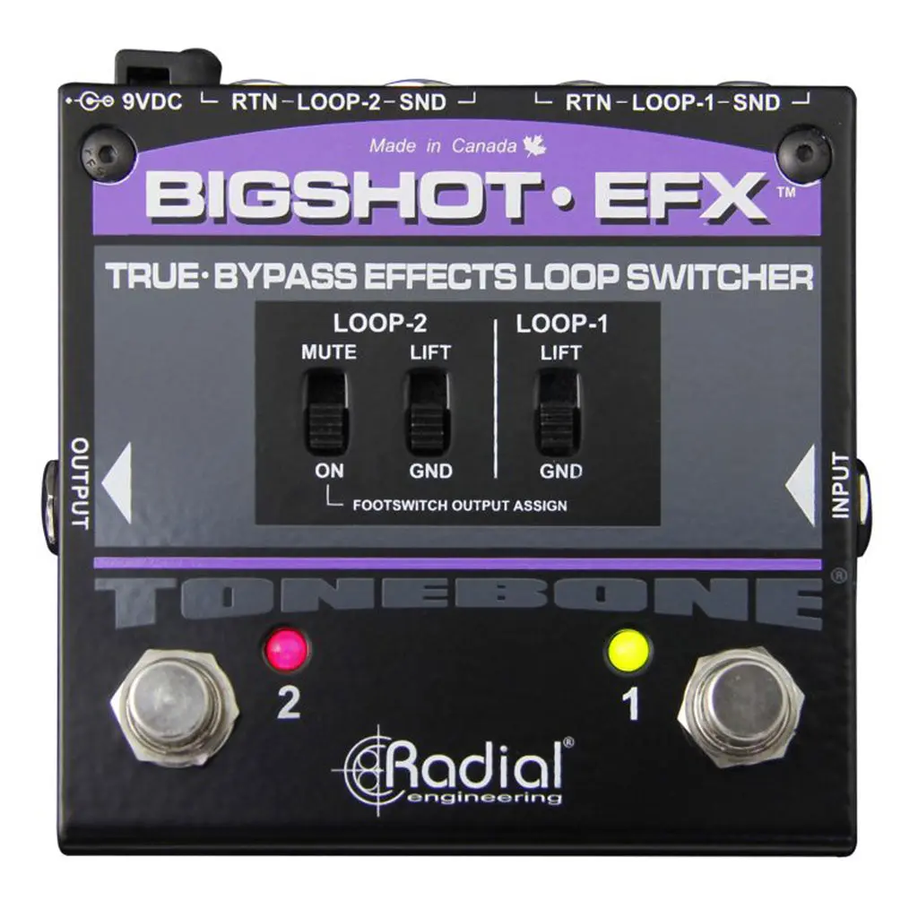 Radial Bigshot Efx - Effects Loop Switcher 1