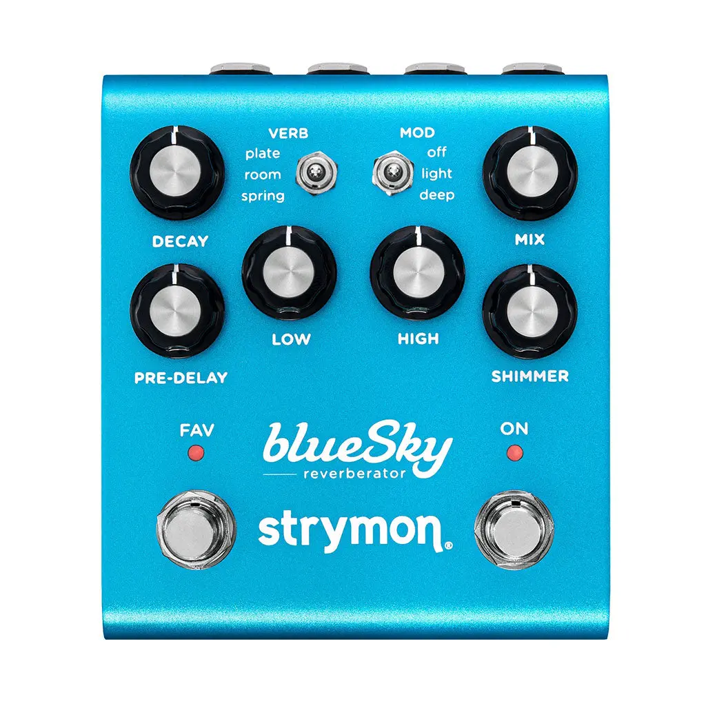 Strymon Next Generation Bluesky 2 Reverberator - Reverb Pedal 1