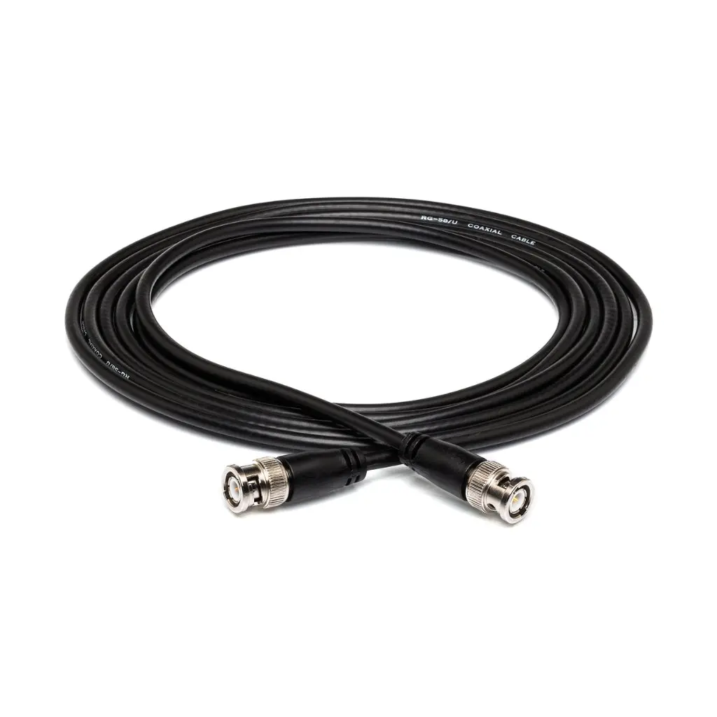 Hosa Technology Bnc To Bnc 50-Ohm Coax Cable 1.5Ft 1