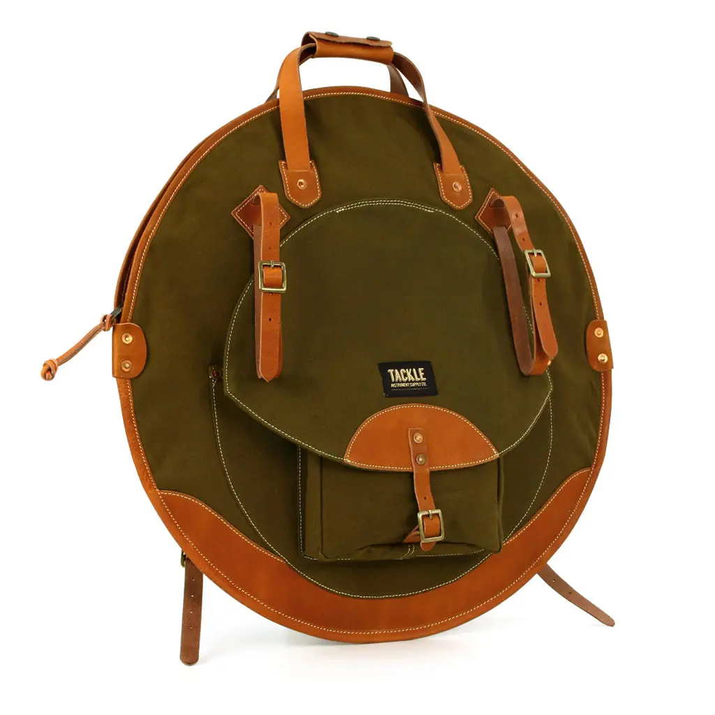 Tackle 22" Cymbal Bag - Forrest Green 1