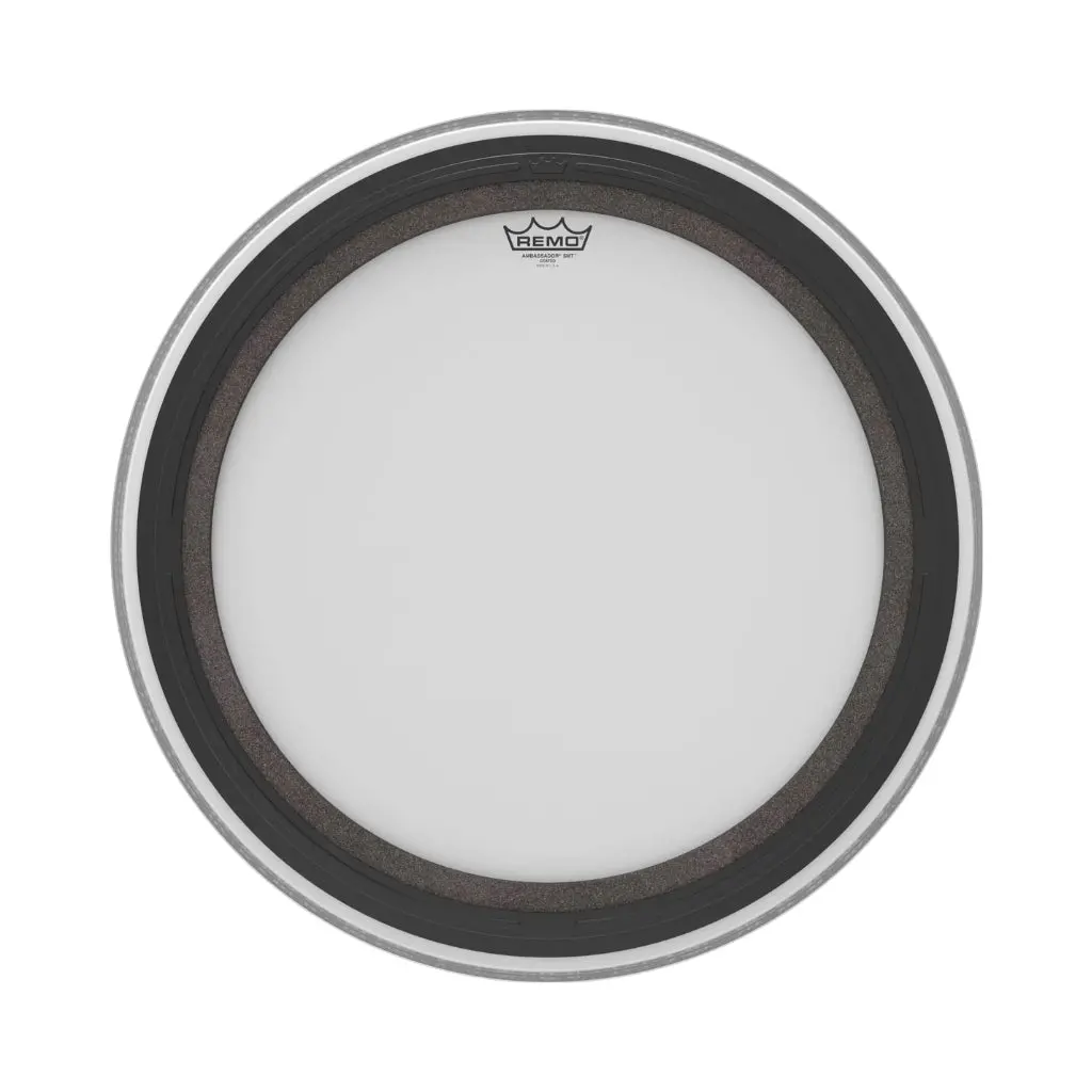 Remo Smt Ambassador Coated 16" Bass Drum - Includes 21⁄2" Falam Patch 1