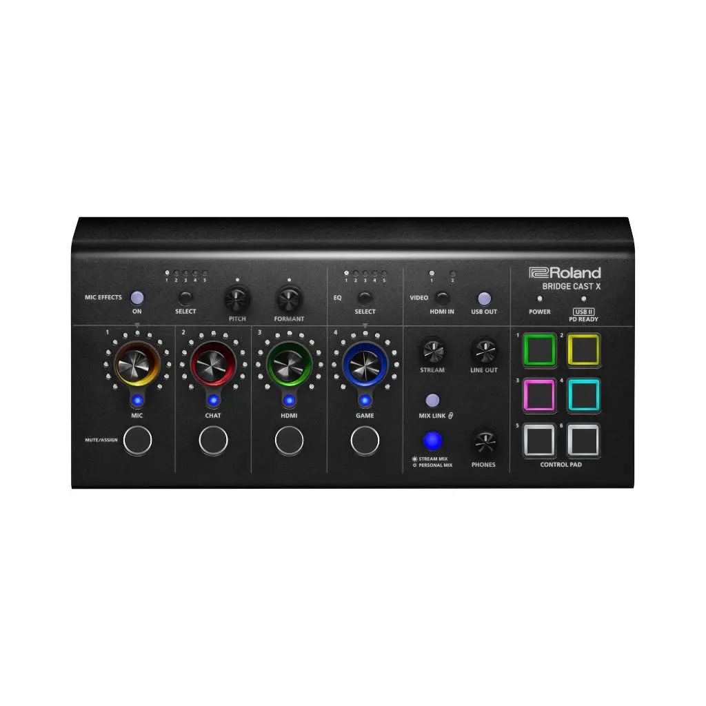 Roland Dual Bus Streaming Mixer And Video Capture 1