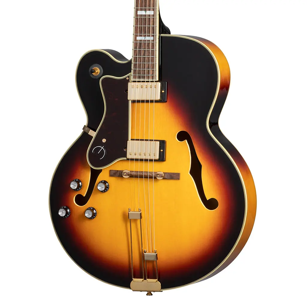 Epiphone Broadway Vintage Sunburst Lh 1