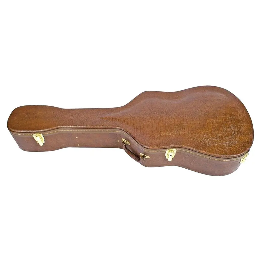 V-Case - Western 12 String Acoustic Guitar Case - Black 1