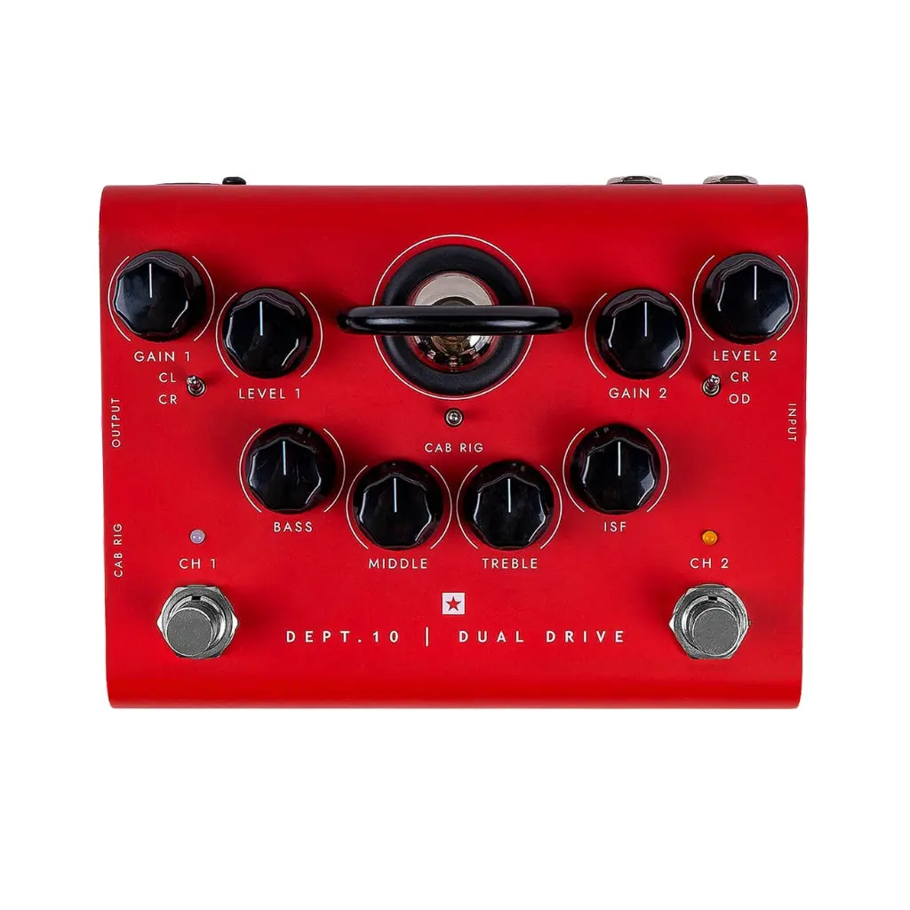 Blackstar Dept 10 Dual Drive 2-Channel Tube Overdrive Pedal 1
