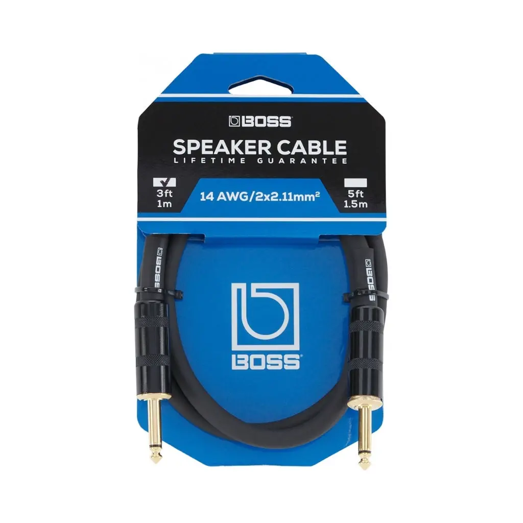 Boss Bsc-3 1/4-Inch Speaker Cable 3Ft 1