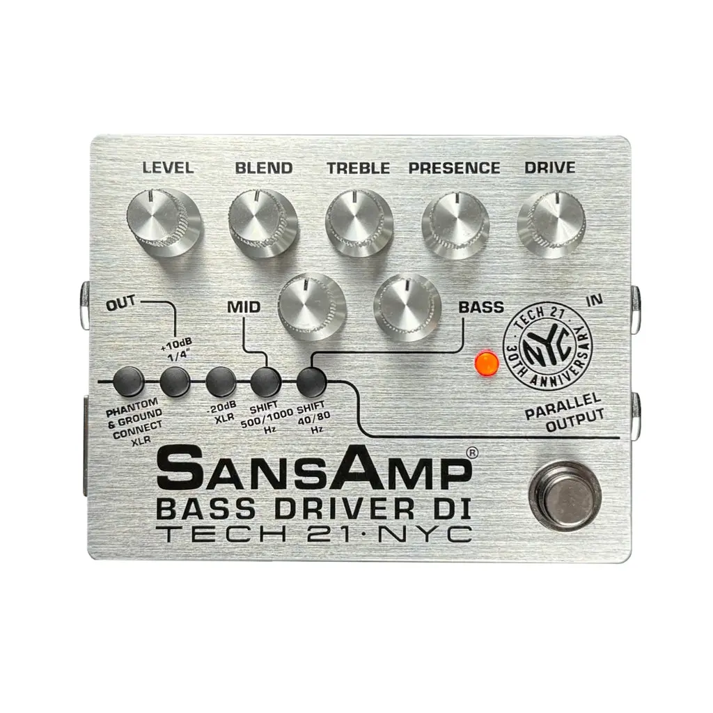 Tech 21 Sansamp Bass Driver Di Limited Edition 30Th Anniversary 1