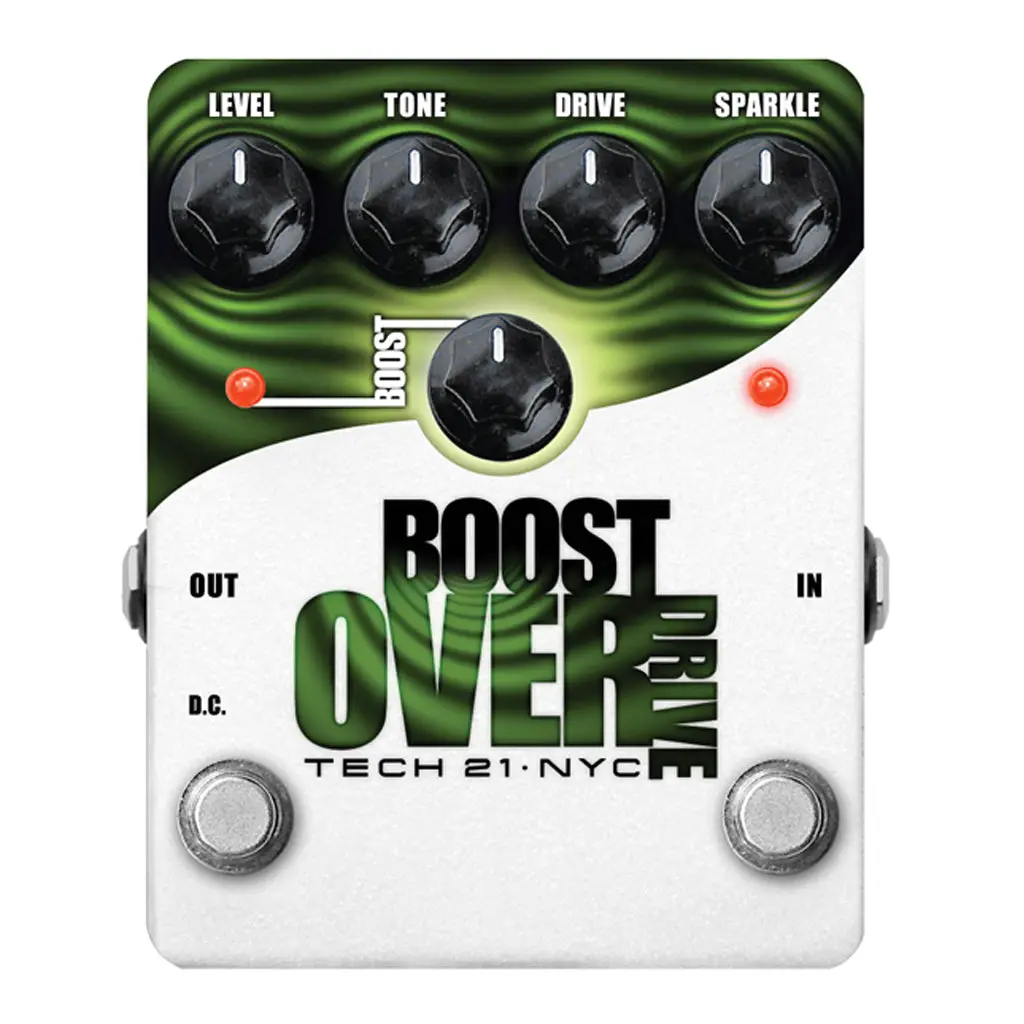 Tech 21 Boost Fuzz Overdrive Pedal 1