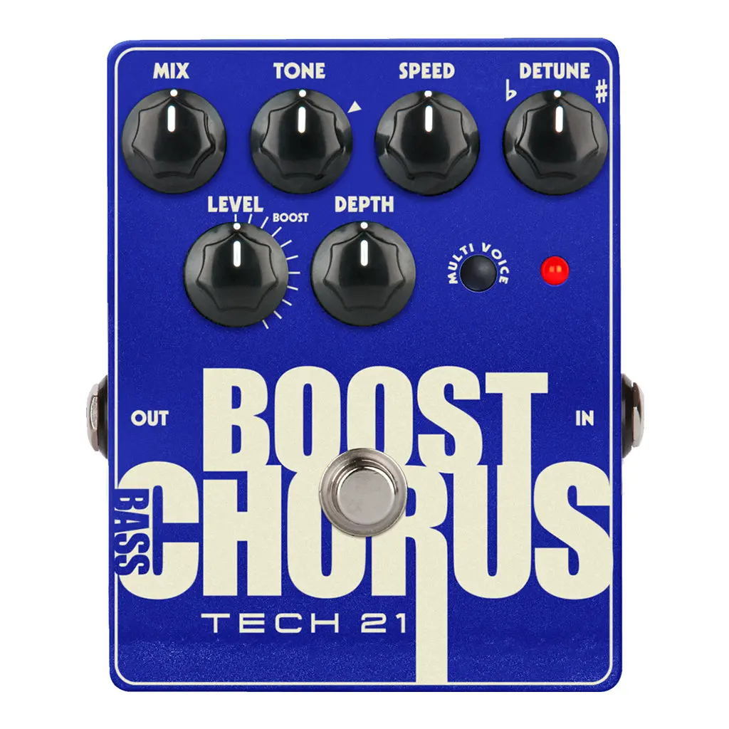 Tech 21 Boost Chorus Bass Analogue Chorus Emulator 1