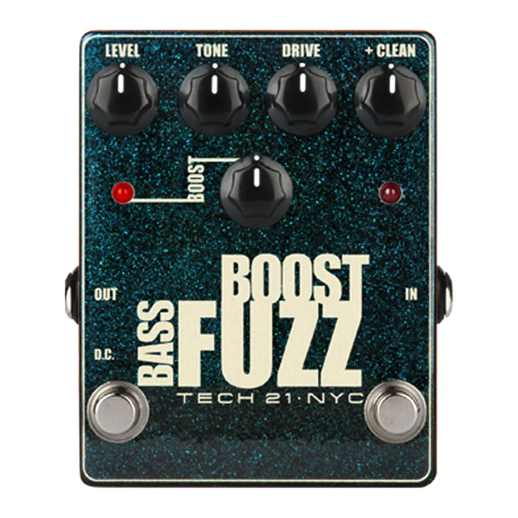 Tech 21 Boost Metallic Bass Fuzz Pedal 1