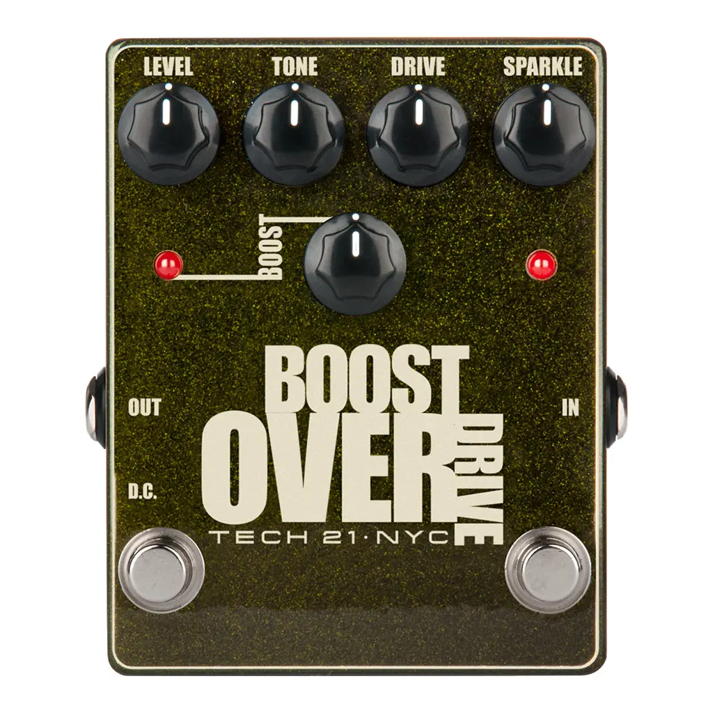 Tech 21 Metallic Overdrive Pedal 1