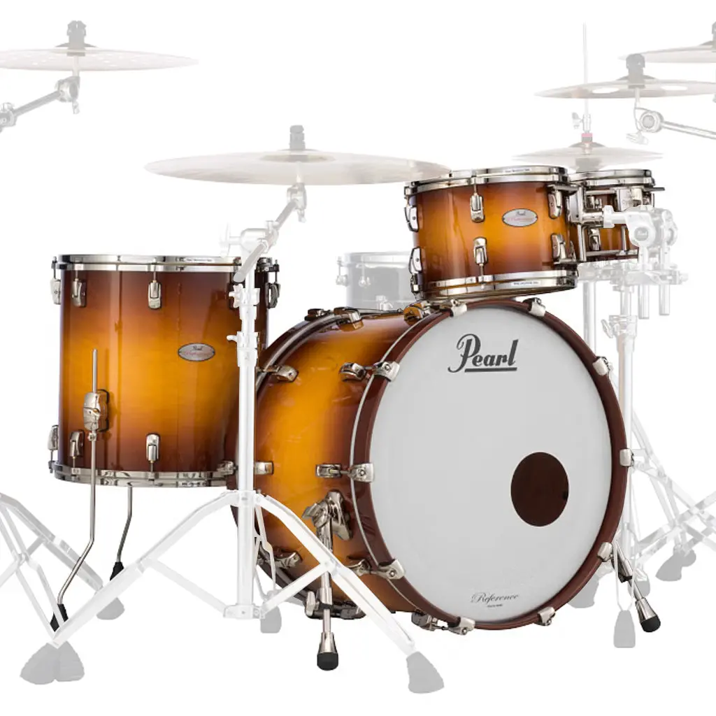Pearl Reference 4-Piece Shell Pack 10, 12, 16, 22 - Aged Honey Burst 1