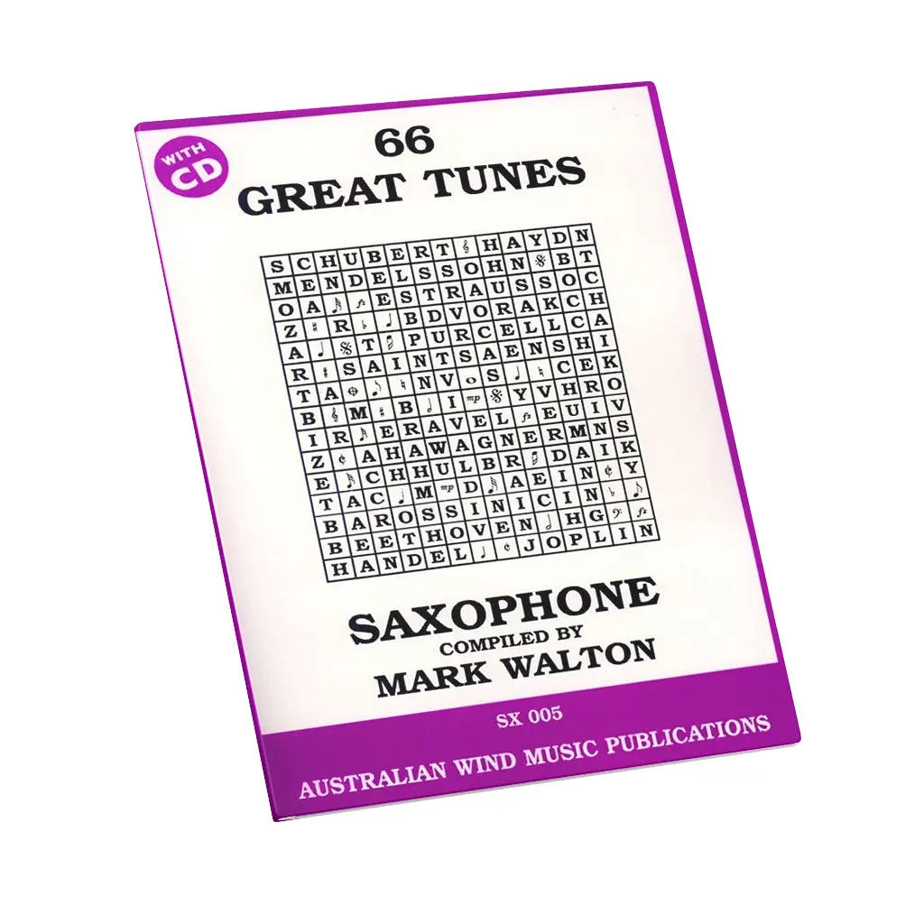 66 Great Tunes For Alto Saxophone - Book 1
