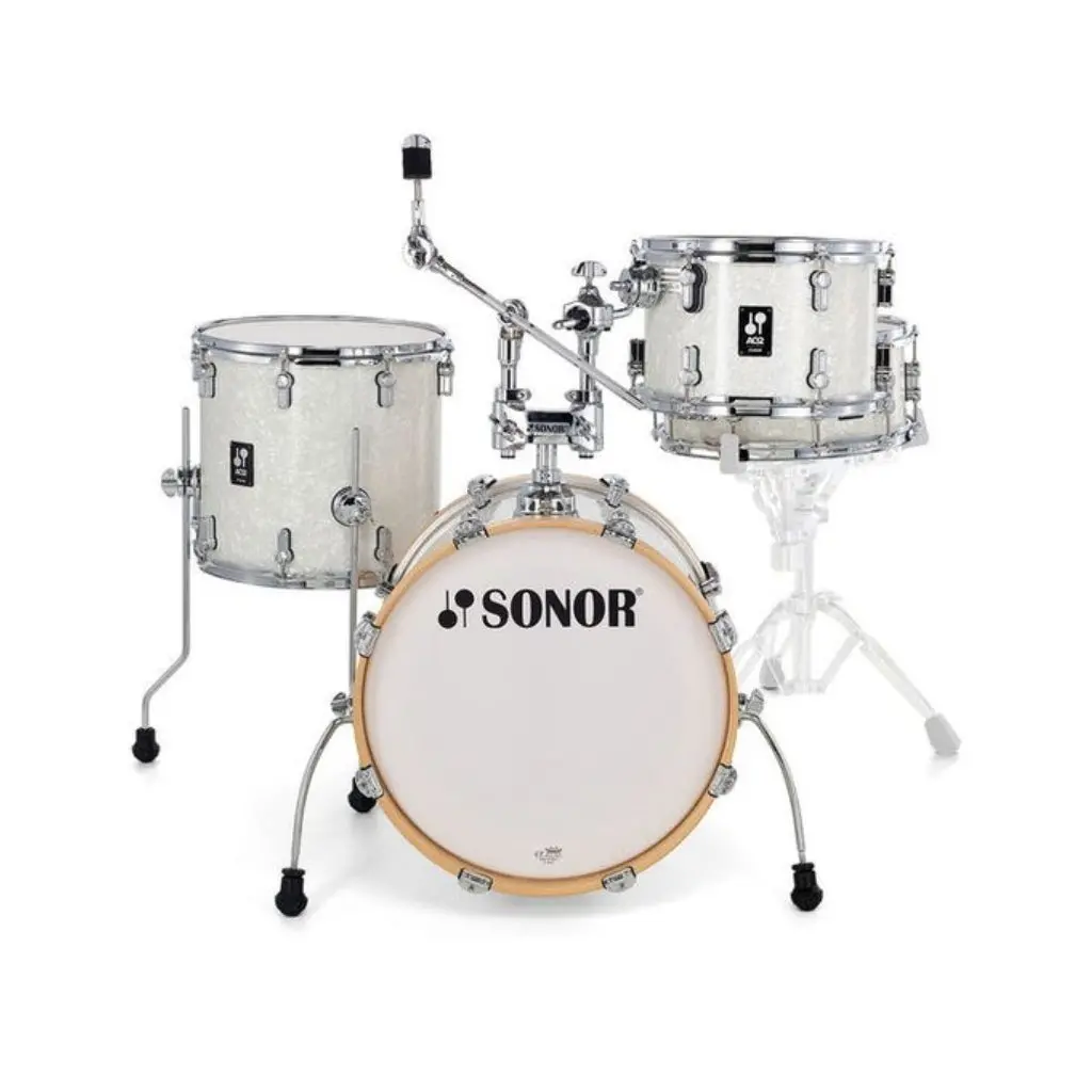 Sonor Aq2 Series Bop 4-Piece Shell Pack - White Pearl 2
