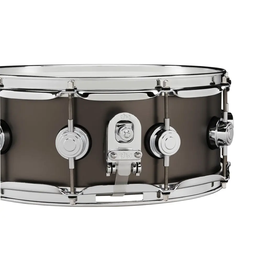 Dw Collector's Series Metal Brass Snare Drum - 5.5 X 14-Inch - Satin Black 2