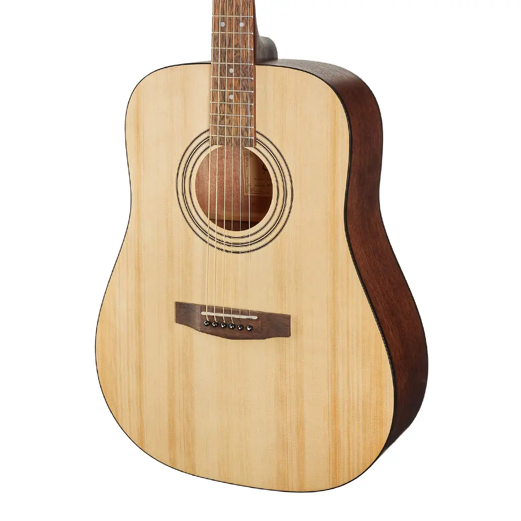 Cort Earth Acoustic Guitar Pack - Open Pore Natural 1