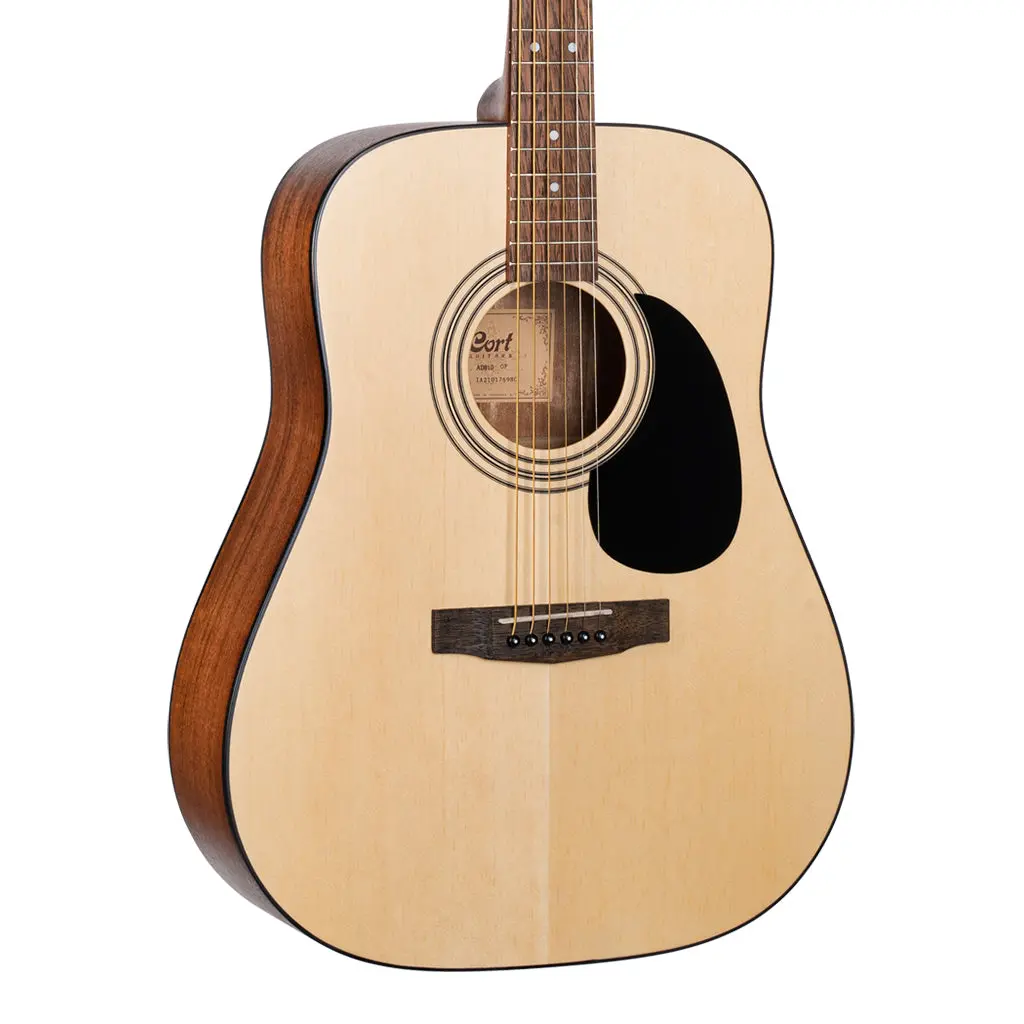 Cort Ad810 Dreadnought Acoustic Guitar - Open Pore Natural Finish 1