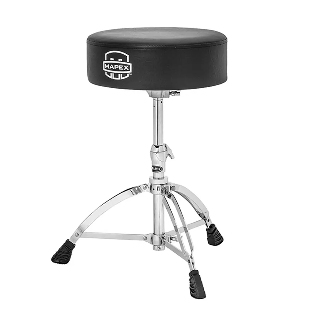 Mapex 14" Round 4" Thick Double Braced Drum Throne 1