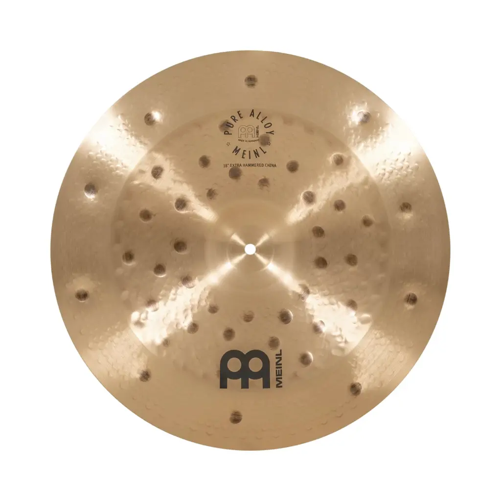 Meinl Cymbals Pure Alloy Extra Hammered China Cymbal - 18 Inches 1