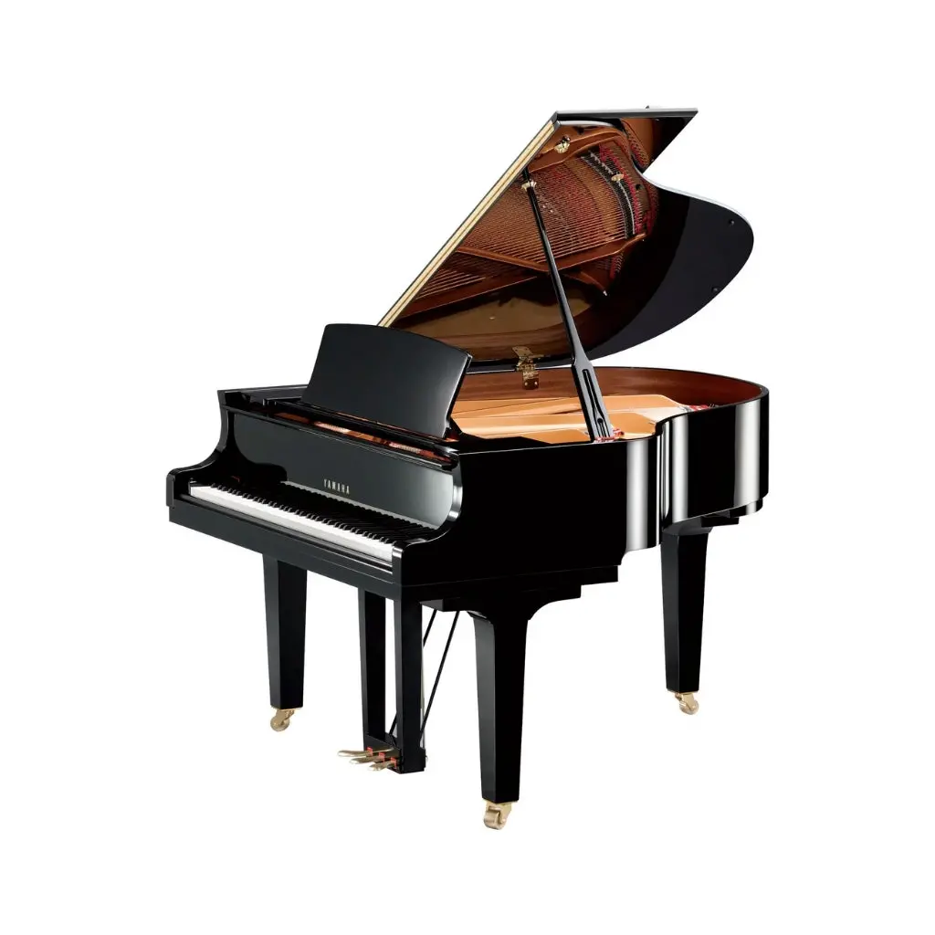 Yamaha C1xpe 161Cm Professional Baby Grand Piano In Polished Ebony 1