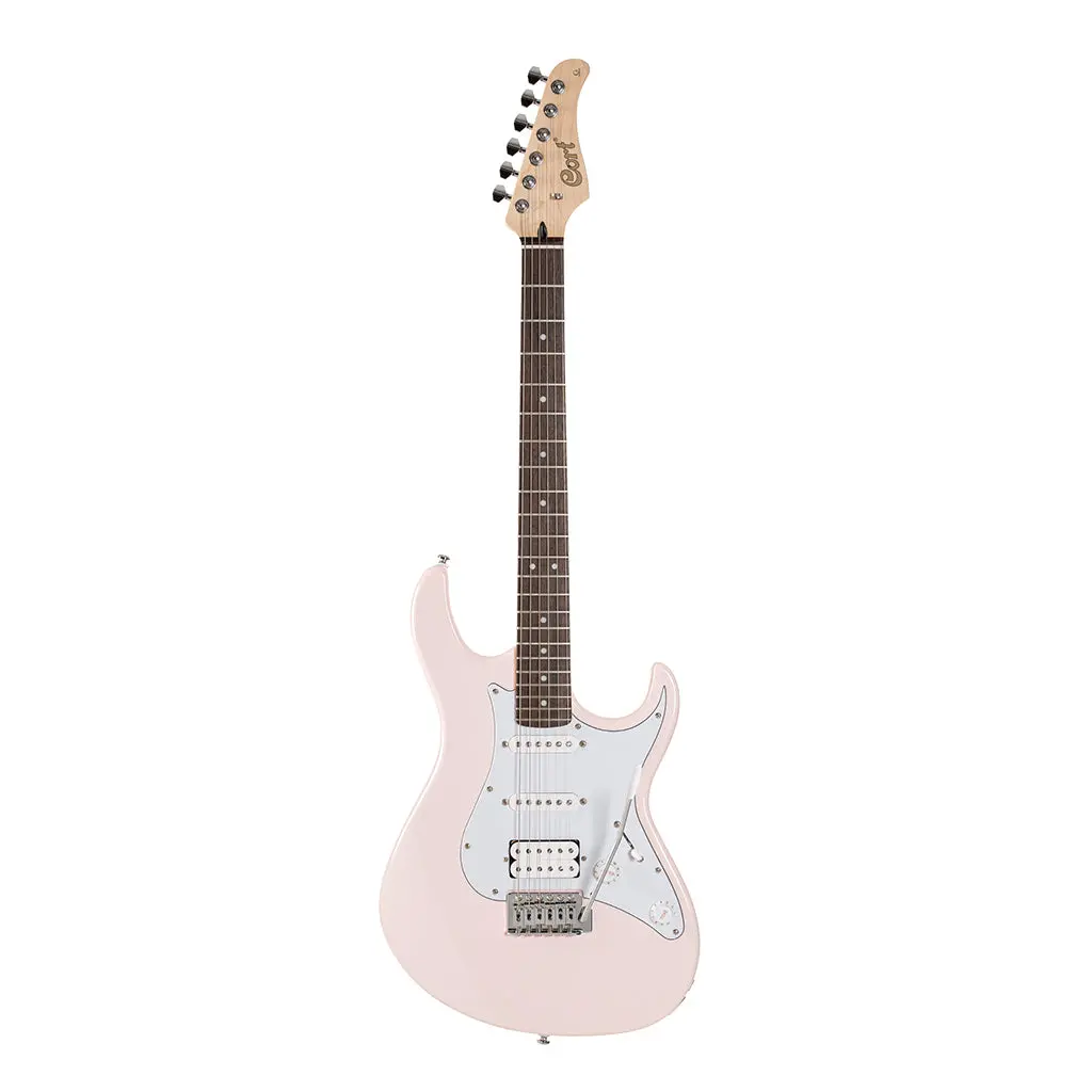 Cort G200 Electric Guitar Pastel Pink 2