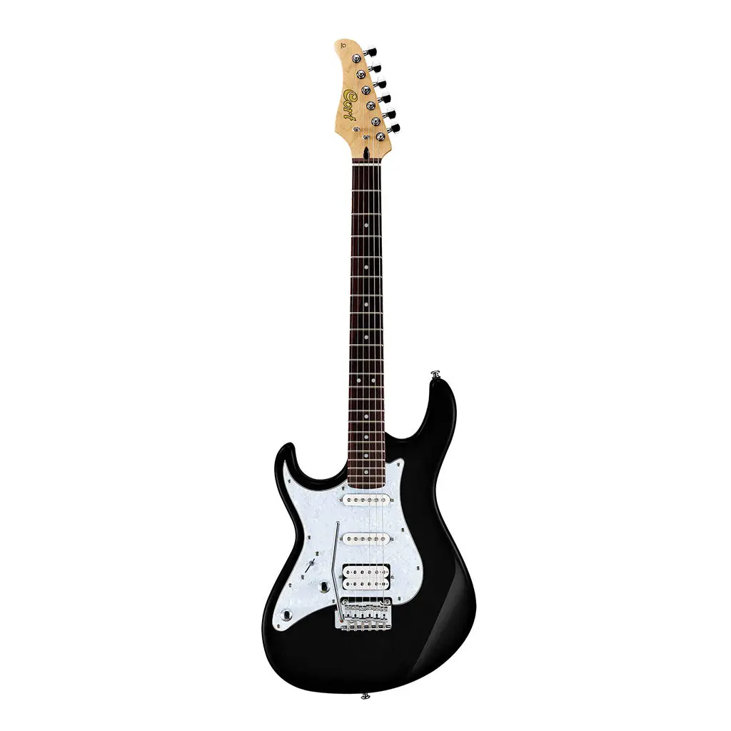 Cort G250 Left Handed Black Electric Guitar 2