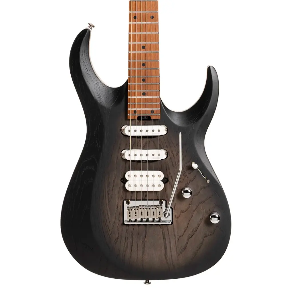 Cort X700 Triality Open Pore Black Burst With Bag 1