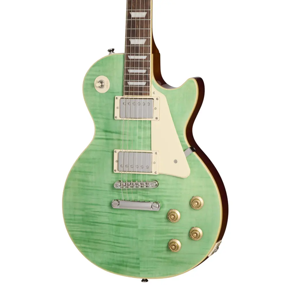 Epiphone Les Paul Standard 50S Figured Top - Seafoam Green 1
