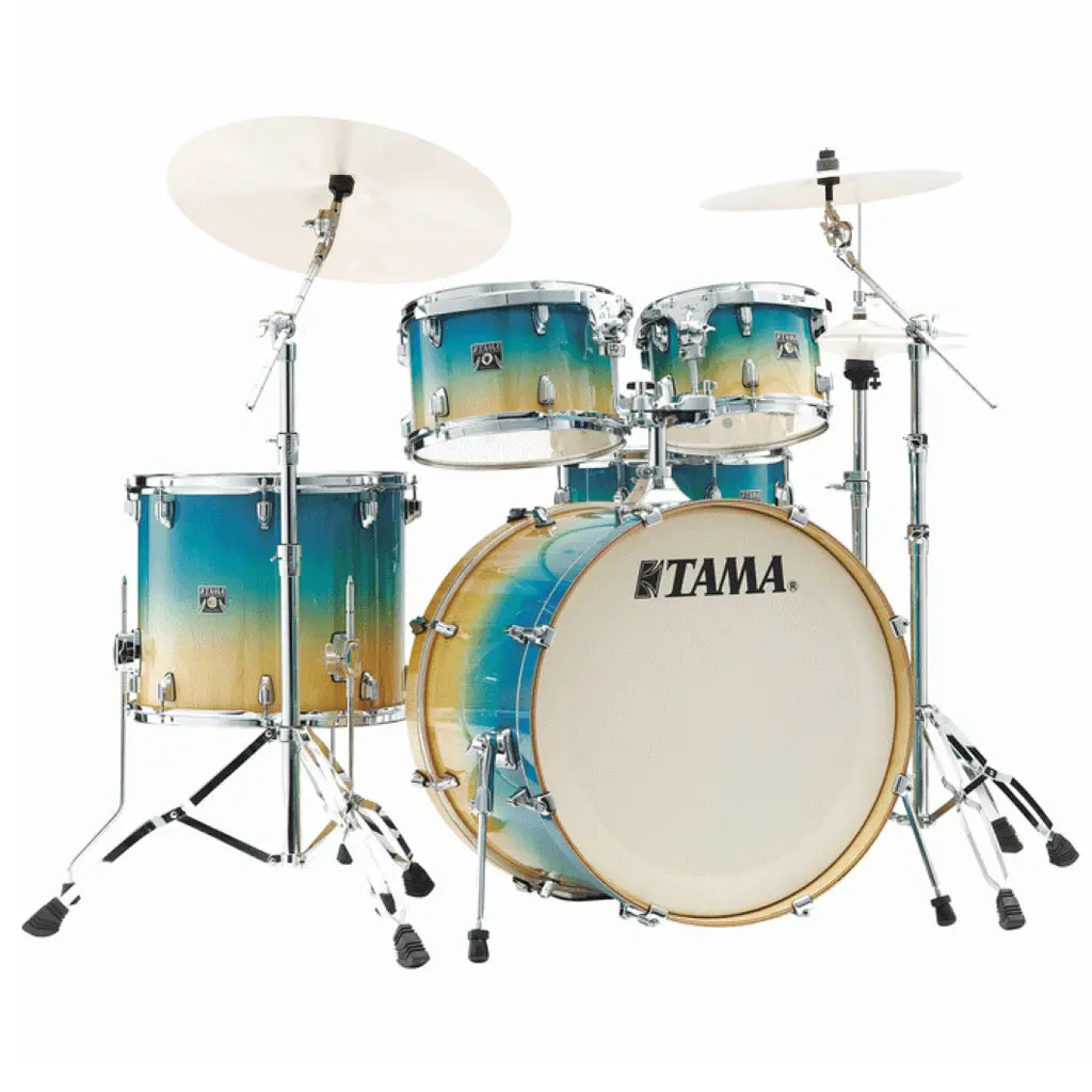 Tama Cl52krs Superstar Classic Maple 5-Piece Shell Kit - Caribbean Lacebark Pine Fade 1