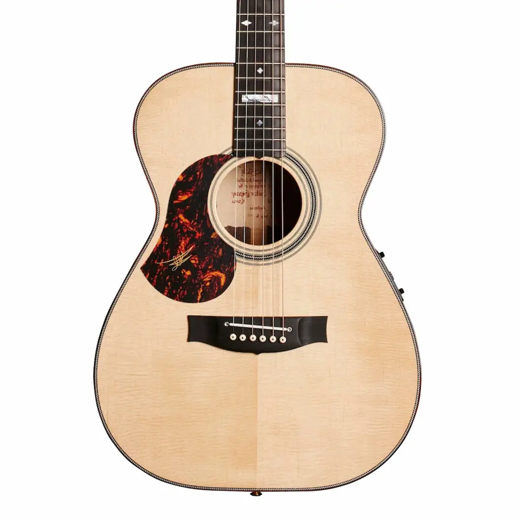 Maton Em100 808 Messiah Series Left Handed Acoustic-Electric Guitar - Natural 1