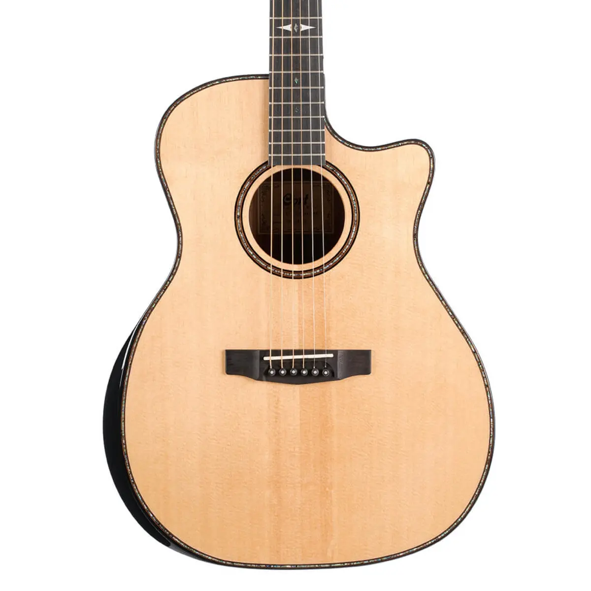 Cort Grand Regal Ga-Pf Cw Bevel Acoustic Guitar - Natural Gloss 1