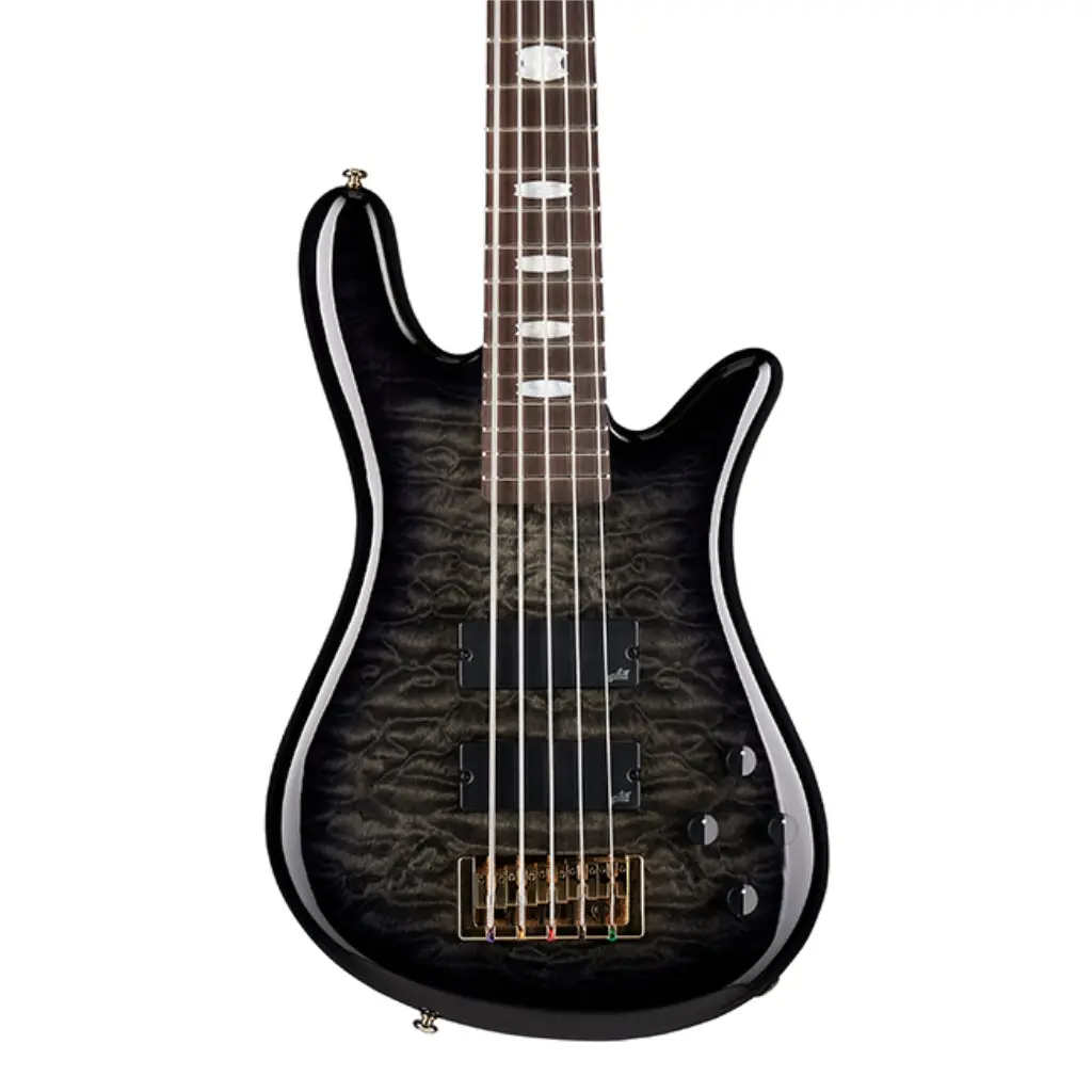 Spector Icon Ns-5 5-String Electric Bass Guitar - Black Stain Gloss 1