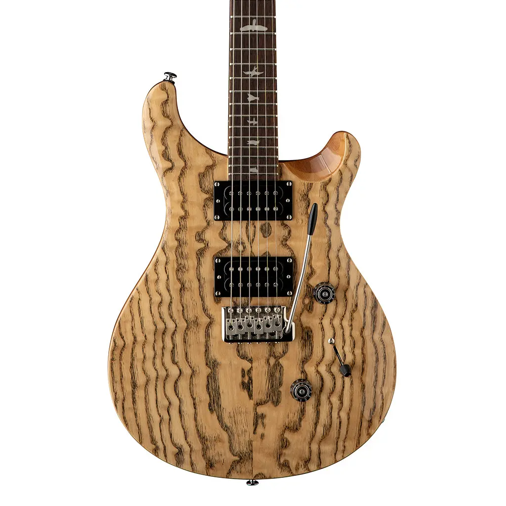 Prs Se Exotic Veneer Limited Edition Custom 24 Swamp Ash Burl - Natural 1