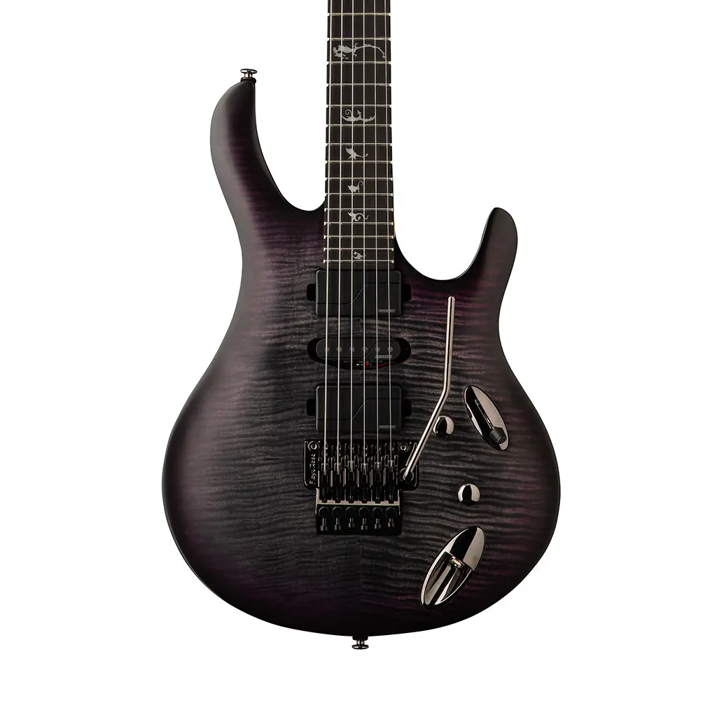 Prs Se Chleo Herman Li Signature Dragon Inlays - Charcoal Purple Burst 1