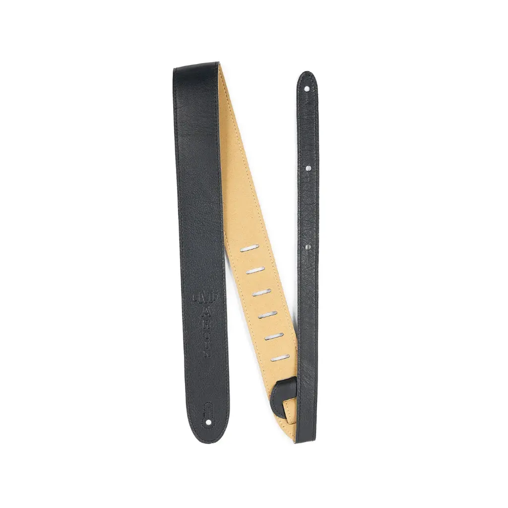 Martin Italian Leather Guitar Strap - Black 1