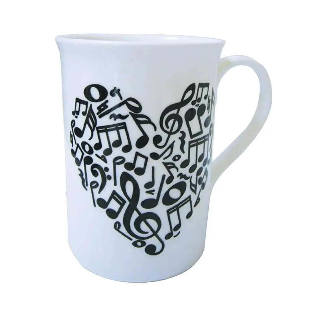 Bone China Mug - Heart Of Notes 1