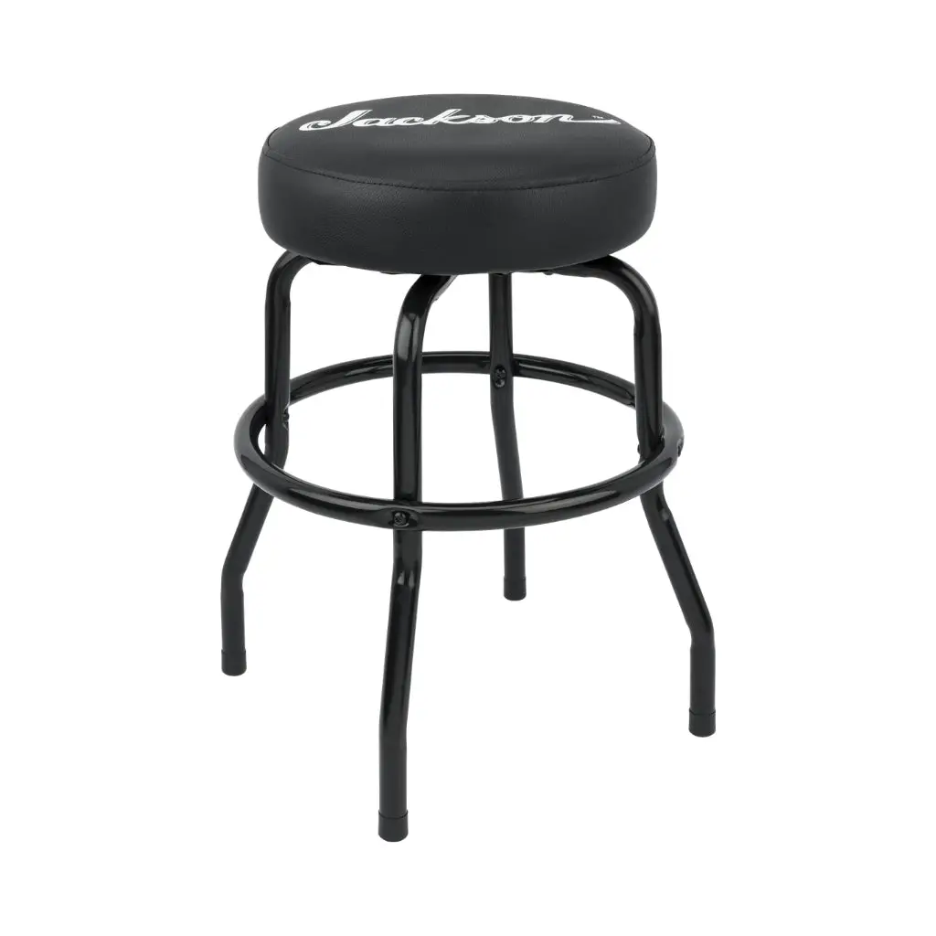 Jackson Logo Barstool - Black, 24" 1
