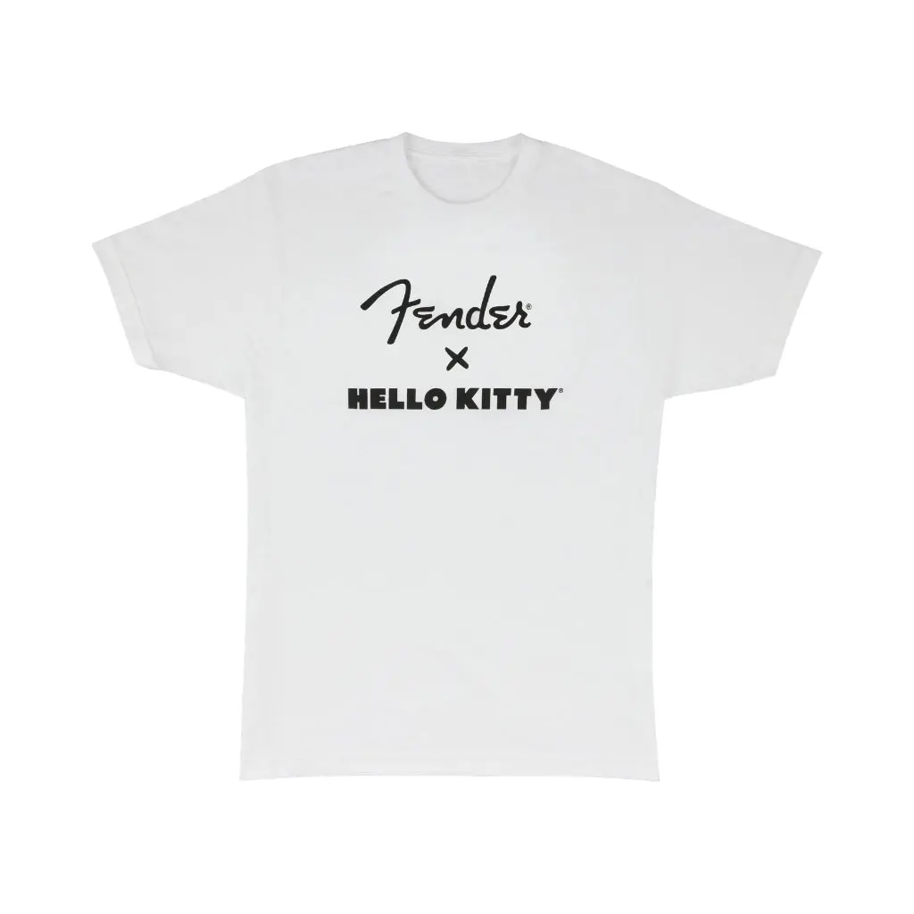 Fender X Hello Kitty Logo Tee - M, White 1