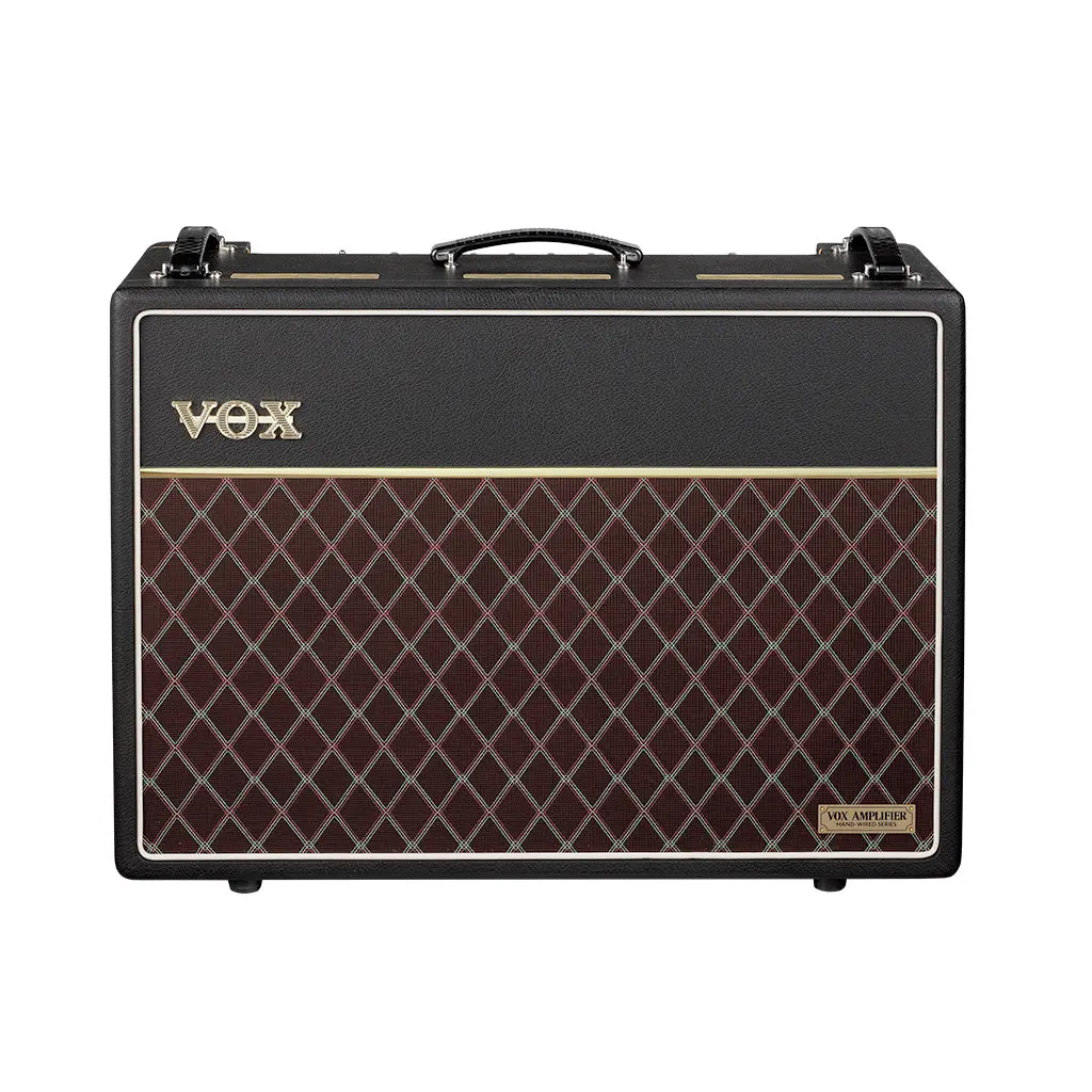 Vox Ac30hwr2 Hand Wired Tube Combo Guitar Amplifier 2X12 Greenback Speakers 1