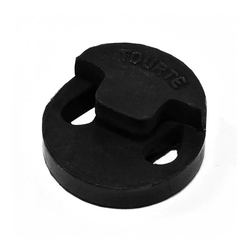 Violin Mute - Tourte Rubber, Round Shape 1