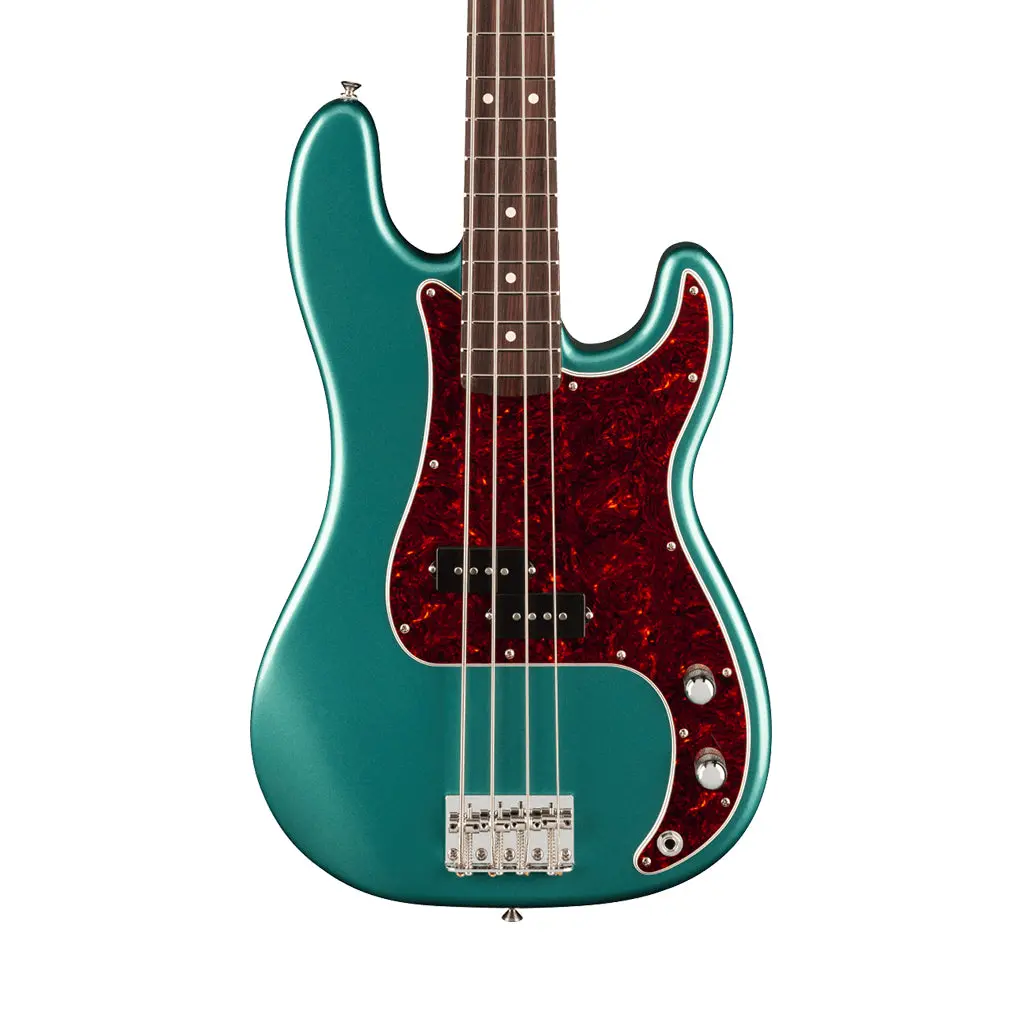 Fender American Professional Classic Precision Bass - Faded Sherwood Green Metallic, Rosewood Fingerboard 1