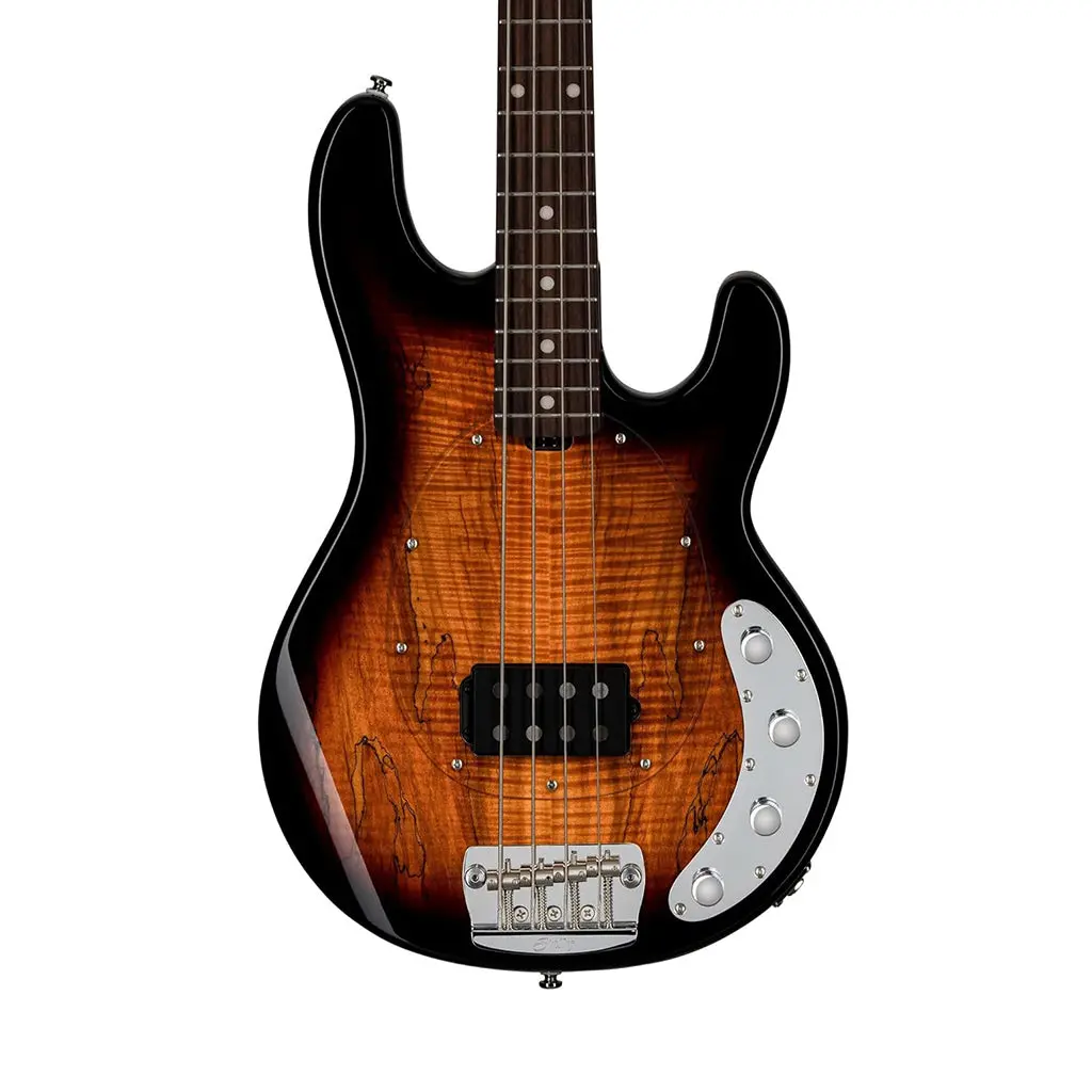 Sterling Ray34 Spalted Maple - 3-Tone Sunburst 1