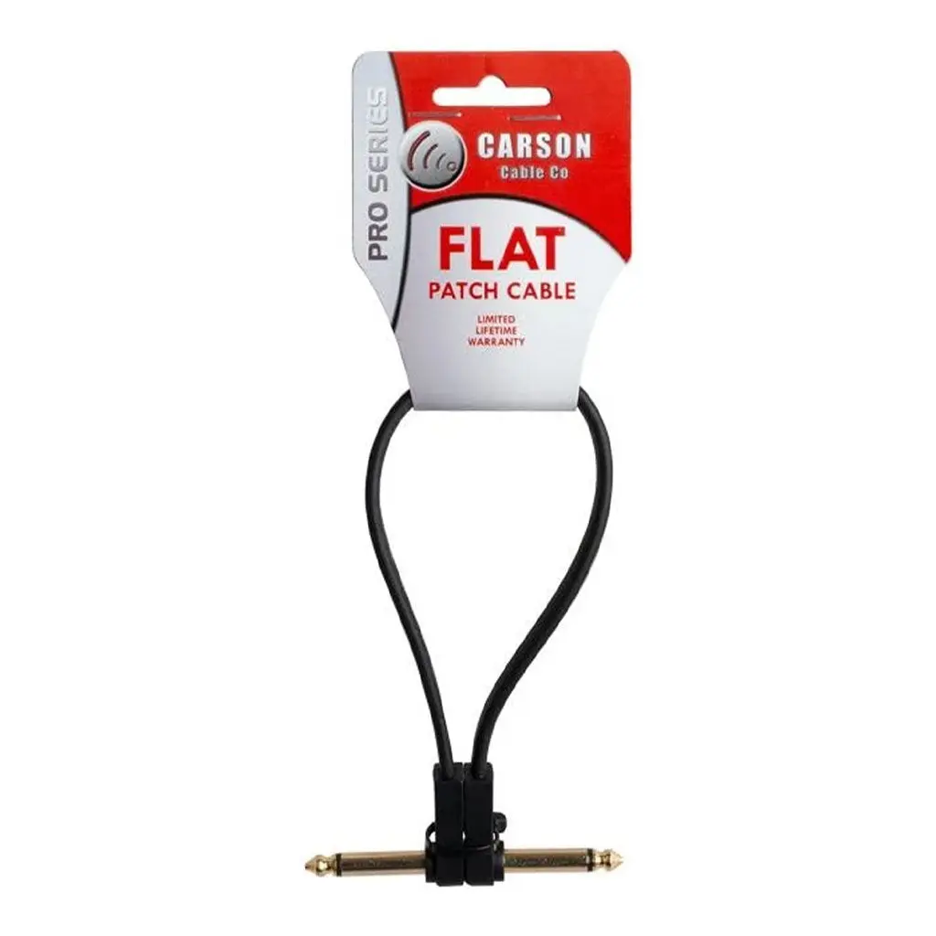 Carson Pro Series - Patch Cable Flat - 1 Foot 1