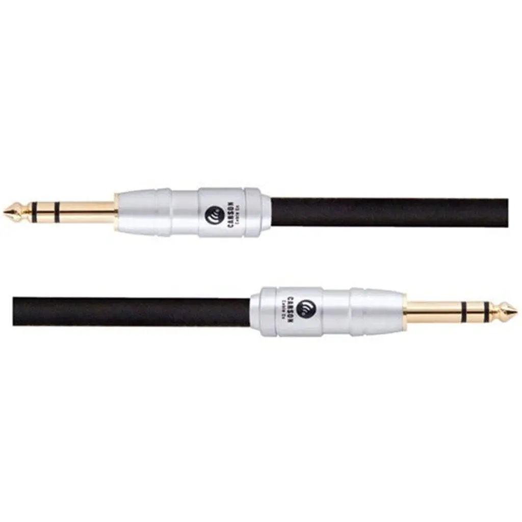 Carson Rocklines Trs To Trs Balanced Audio Cable - 6Ft 1