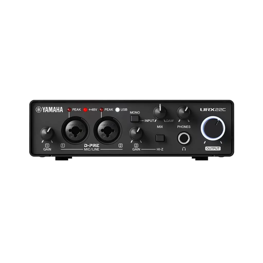 Yamaha Urx22c Usb-C Audio Interface With Software Suite 1