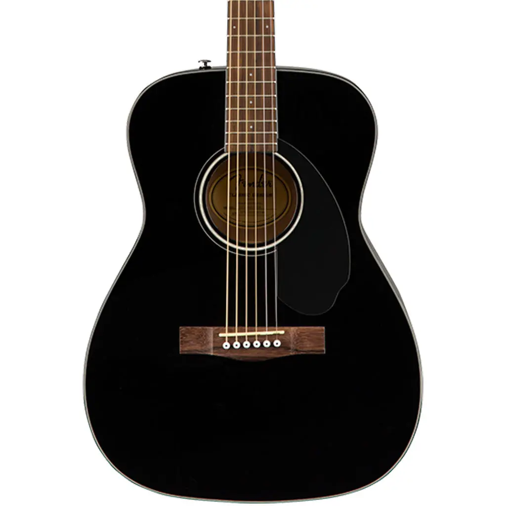 Fender Cc-60S Concert Pack Acoustic Guitar - Black 1