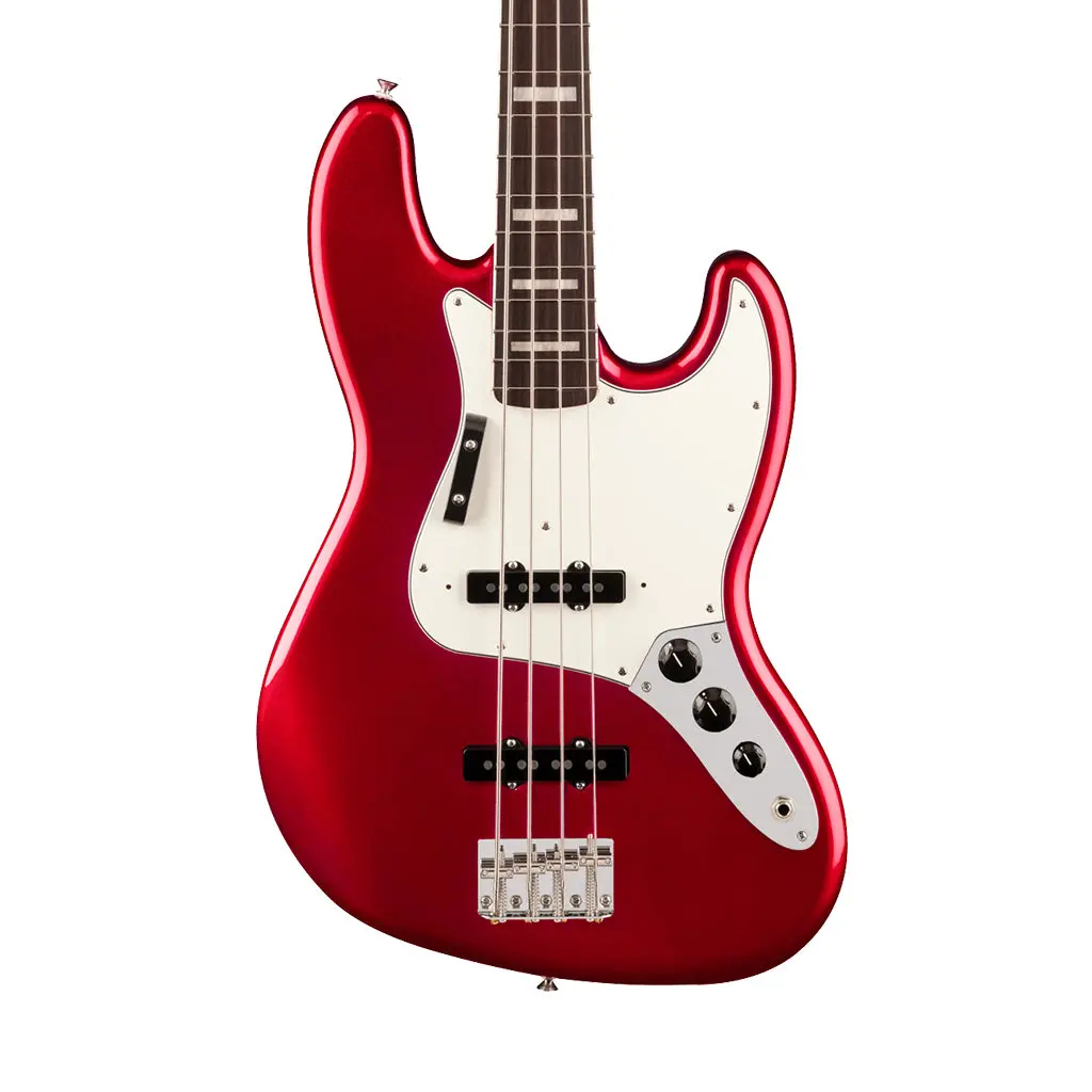 Fender Vintera Iii Early 70S Jazz Bass Rosewood Bass Guitar - Candy Apple Red 1