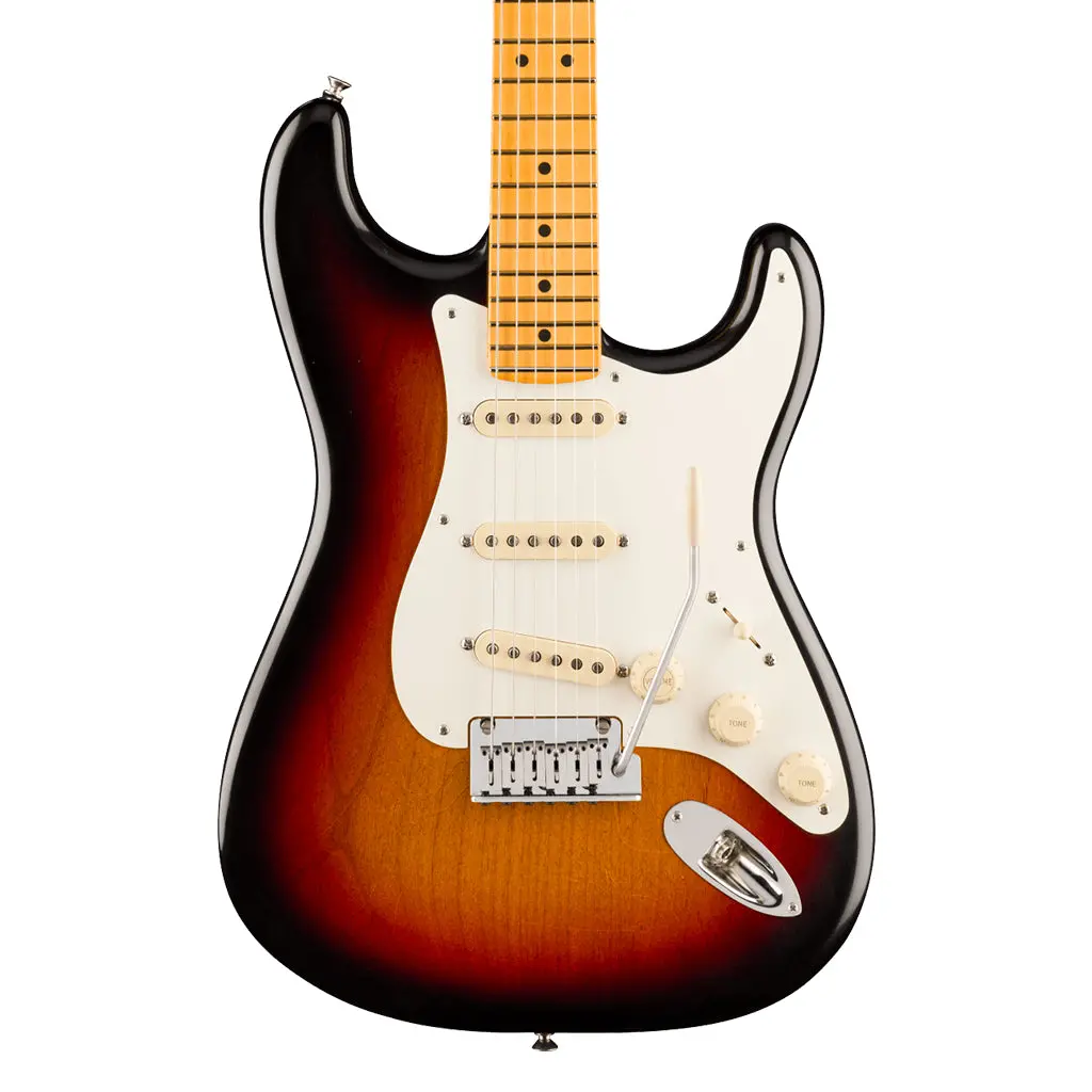 Fender American Ultra Luxe Vintage '50S Stratocaster - 3-Color Sunburst, Maple Fingerboard 1