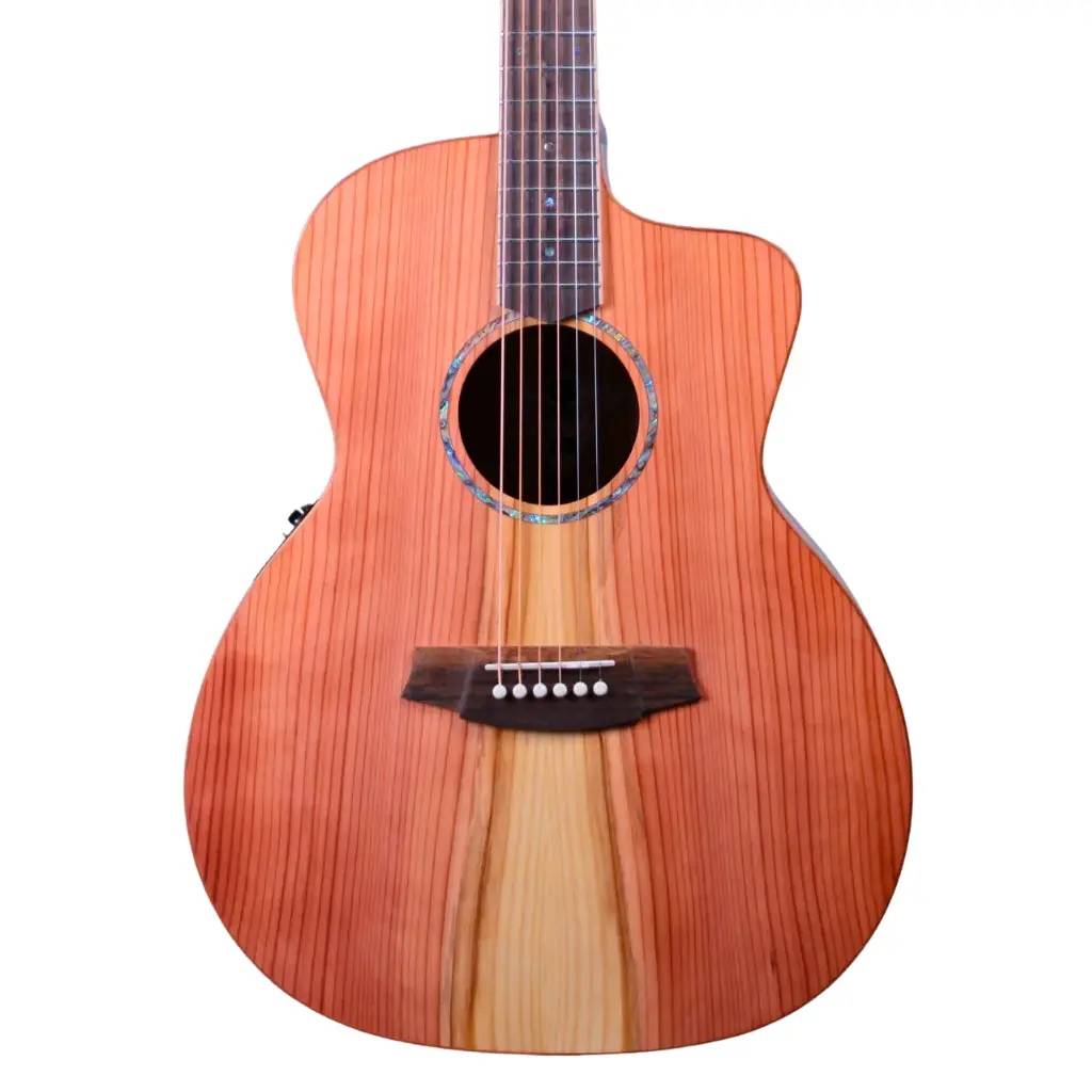 Cole Clark San1ec-Rdm Studio Grand Auditorium Redwood Maple 1