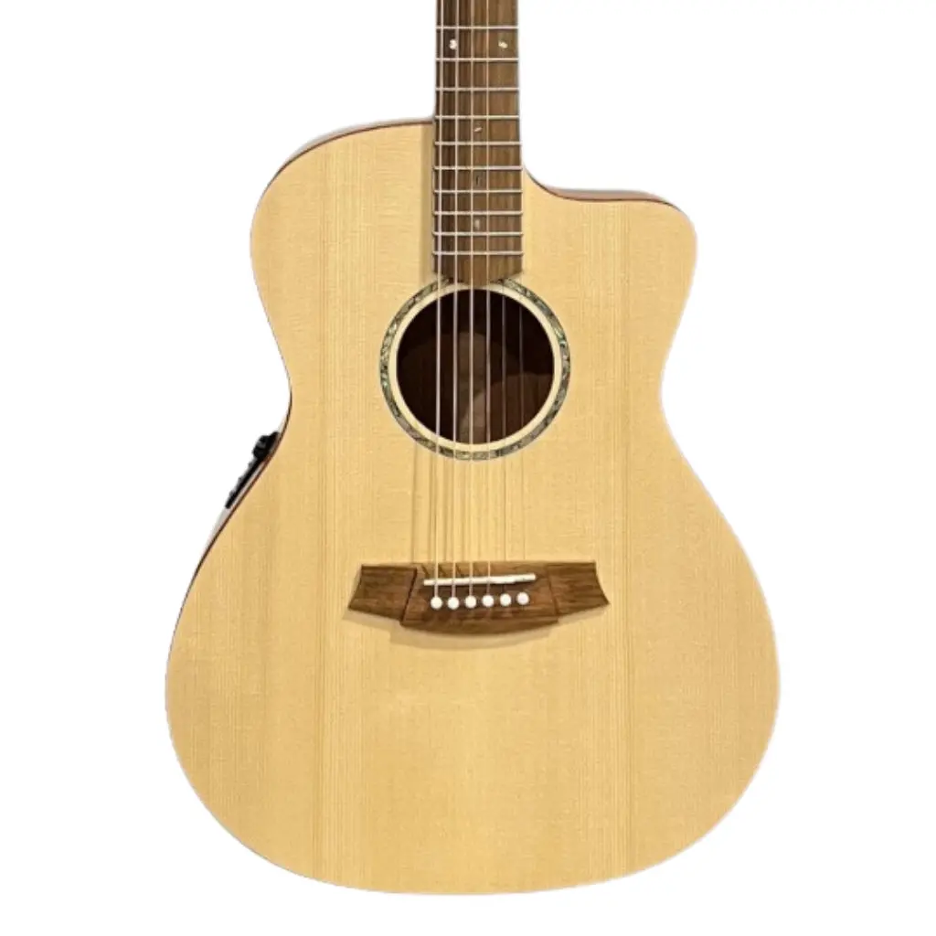 Cole Clark San1ec-Smah Studio Grand Auditorium Spruce Mahogany 1